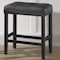 Alaterre Furniture Madison Backless Counter Height Stool Black Finish with Black PU AVMA21P0 - alternate 12